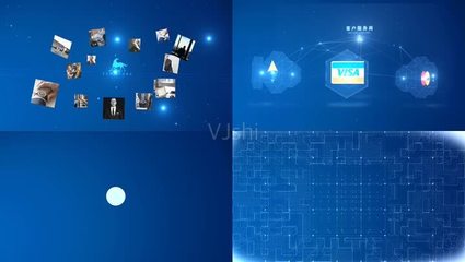 大氣藍(lán)色科技宣傳圖文AE模板_1下載(編號(hào):2736547)_AE模板