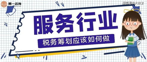 服務業稅務籌劃 底層邏輯、實踐要點與資產評估的關鍵作用